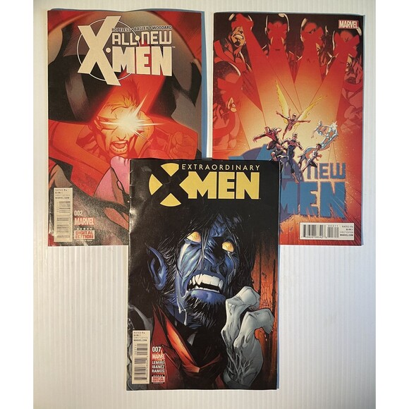 Marvel Other - All-New, Extraordinary X-Men No.2, 3, & 7 (2016) Marvel • Lemire, Hopeless